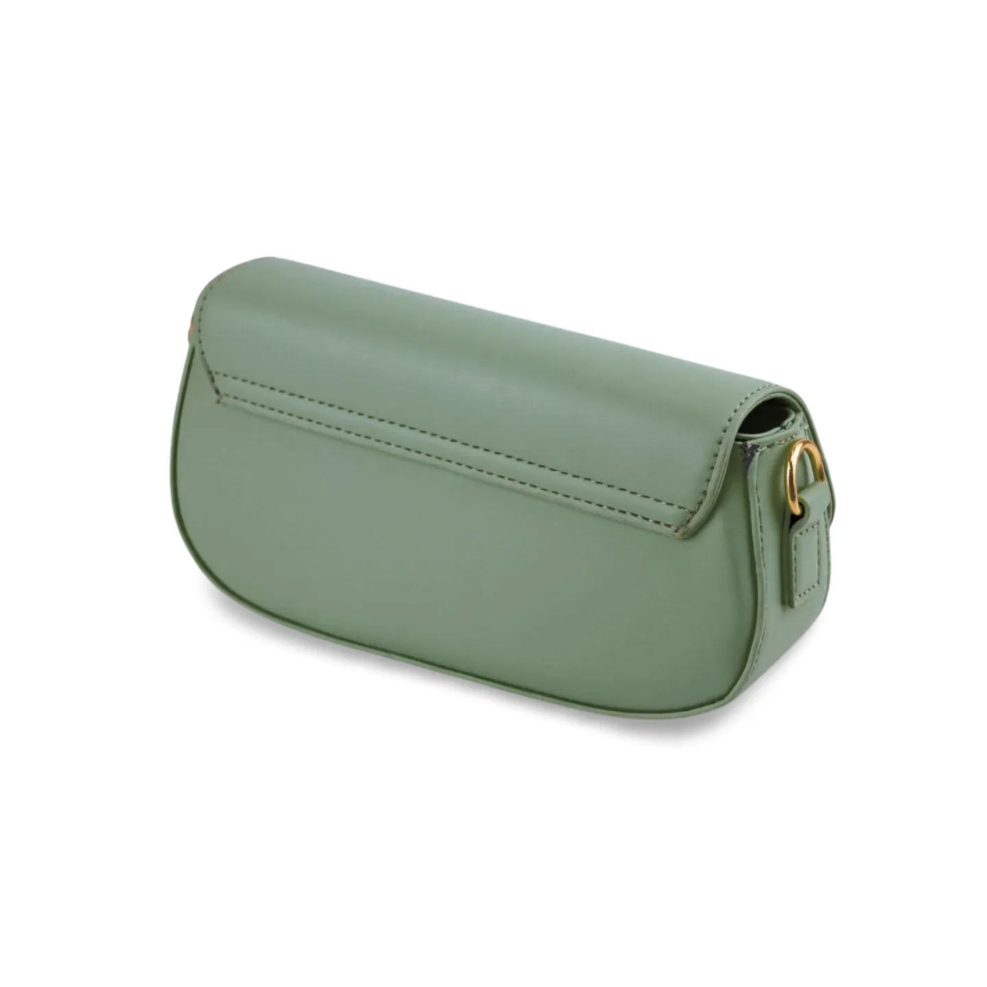 Luxurious Crossbody Bag with Gold Leaf Accents-art 2004