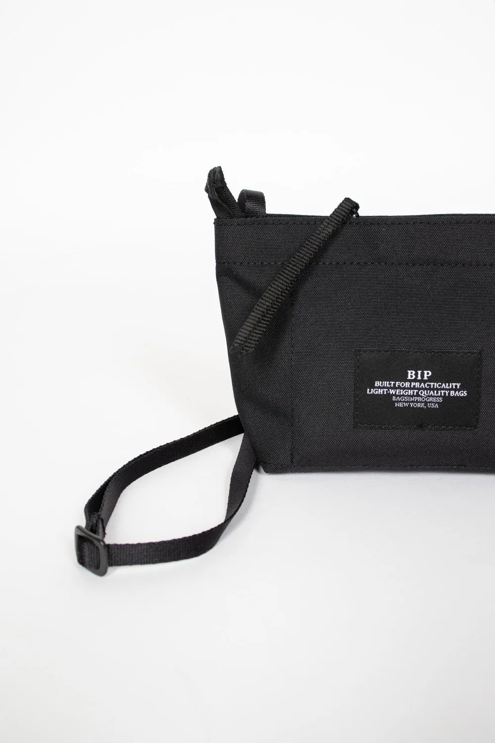 Mini Zipper Pouch Black