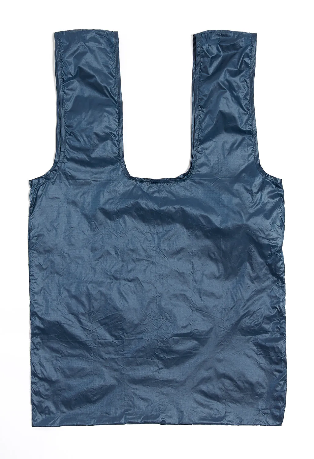 Nanga Nanga Pocketable Eco Bag(Live The Life) - Navy