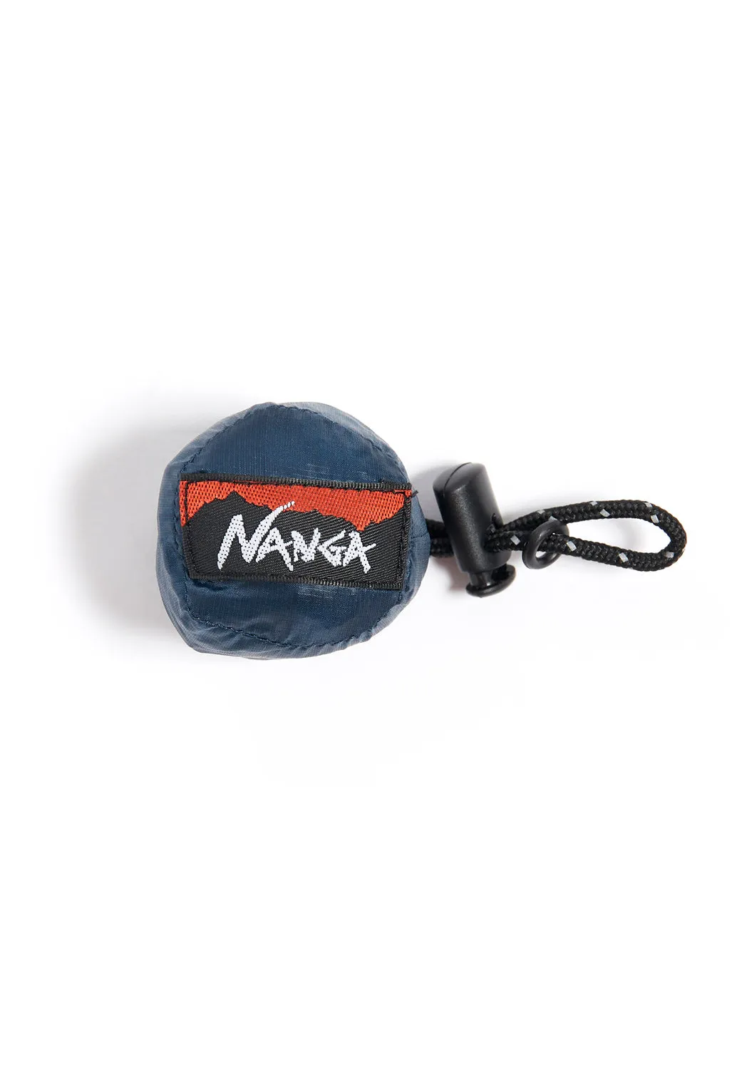 Nanga Nanga Pocketable Eco Bag(Live The Life) - Navy