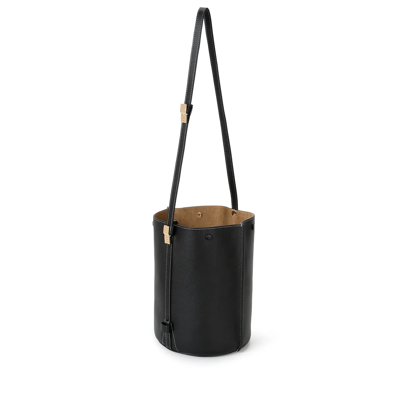 ORUKAMI Sac Seau Convertible à Mousqueton Plat - Noir
