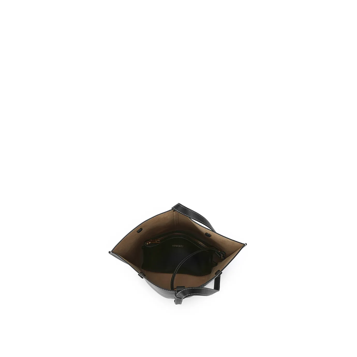 ORUKAMI Sac Seau Convertible à Mousqueton Plat - Noir