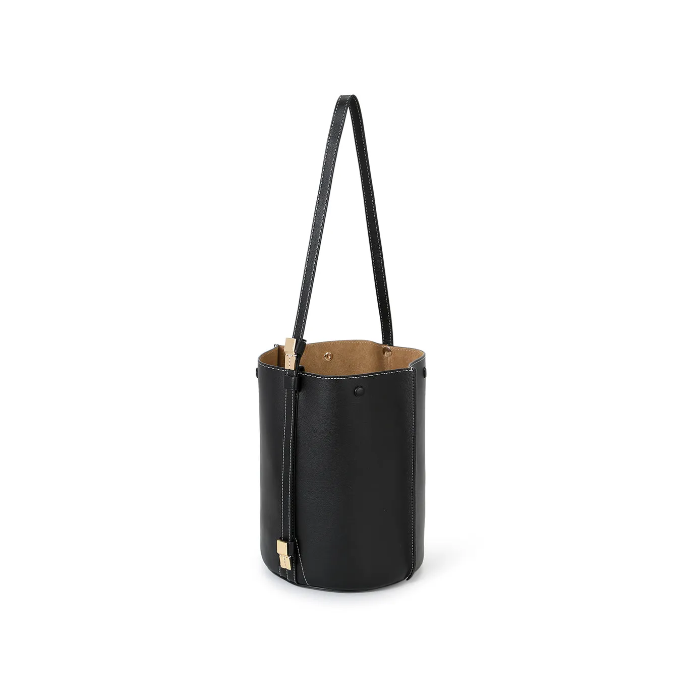 ORUKAMI Sac Seau Convertible à Mousqueton Plat - Noir