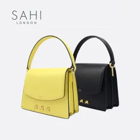 Sahi Age of Innocence Leather Satchel Crossbody Bag
