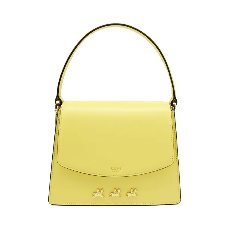 Sahi Age of Innocence Leather Satchel Crossbody Bag