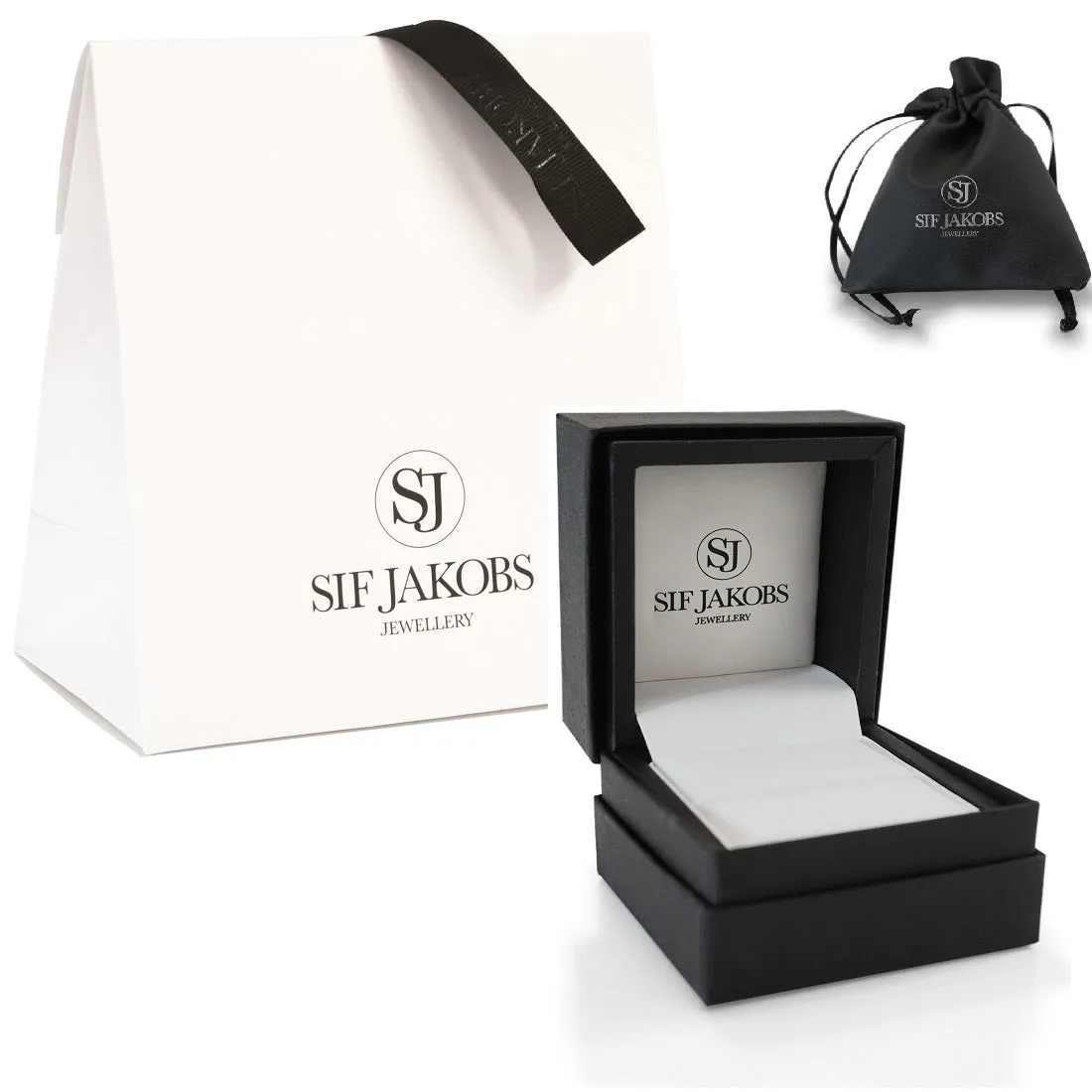 Sif Jakobs 925 Sterling Silver Ellera Ovale Piccolo Necklace