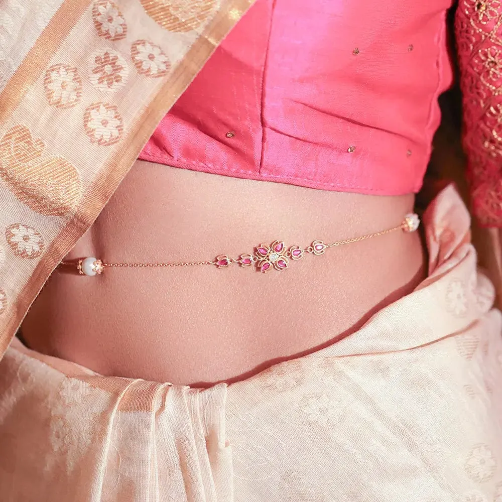 Silver 92.5 Sitayan Waist Chain