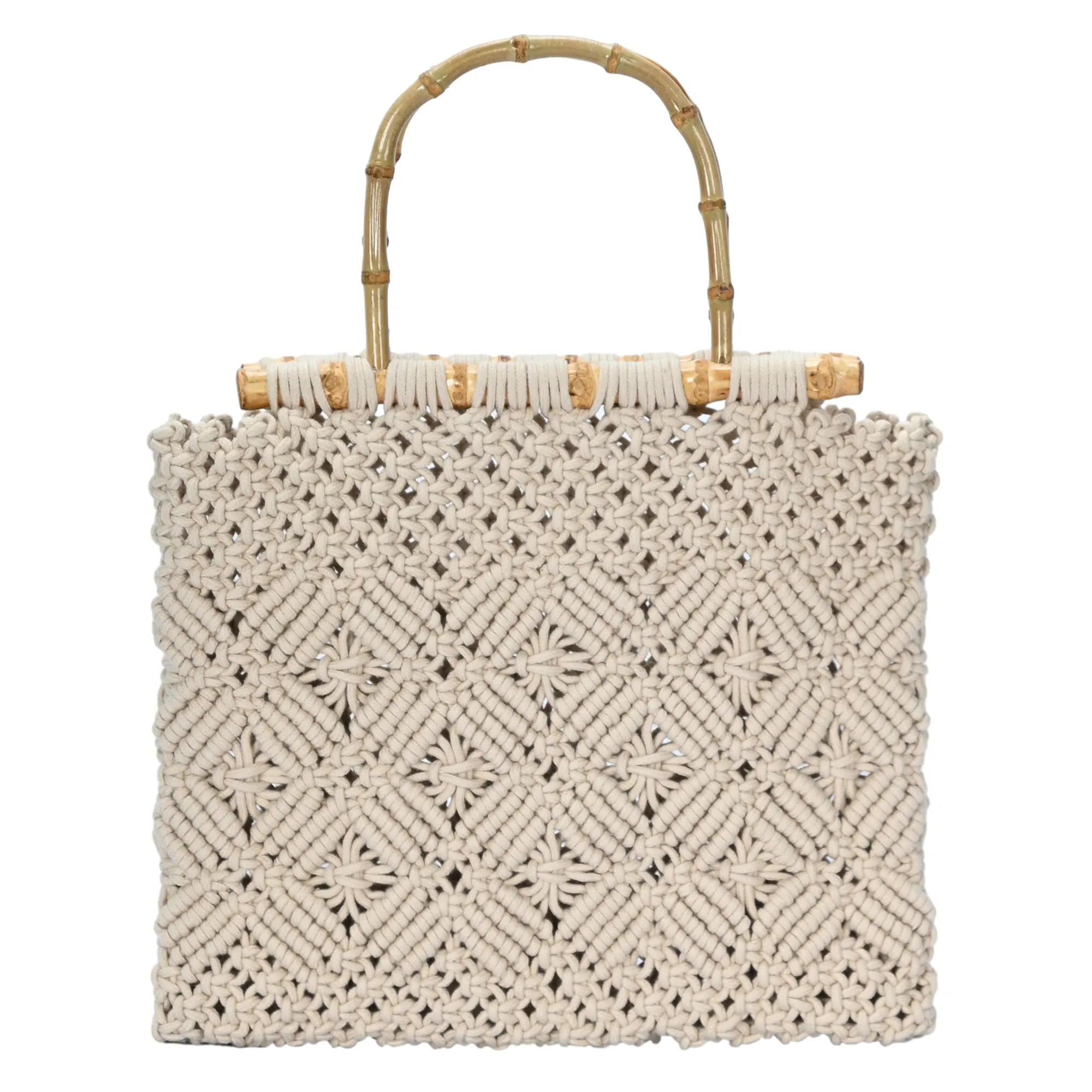 Sky Crochet Knitted Handbag