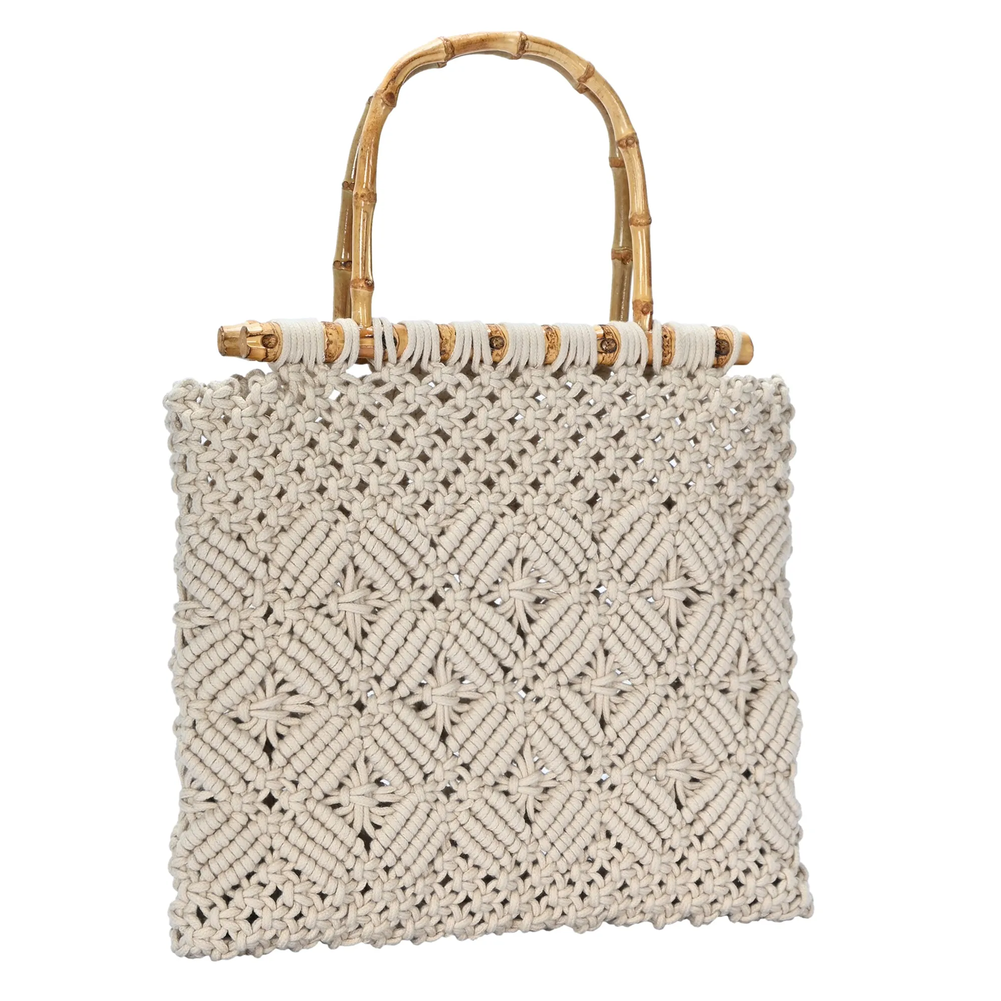 Sky Crochet Knitted Handbag