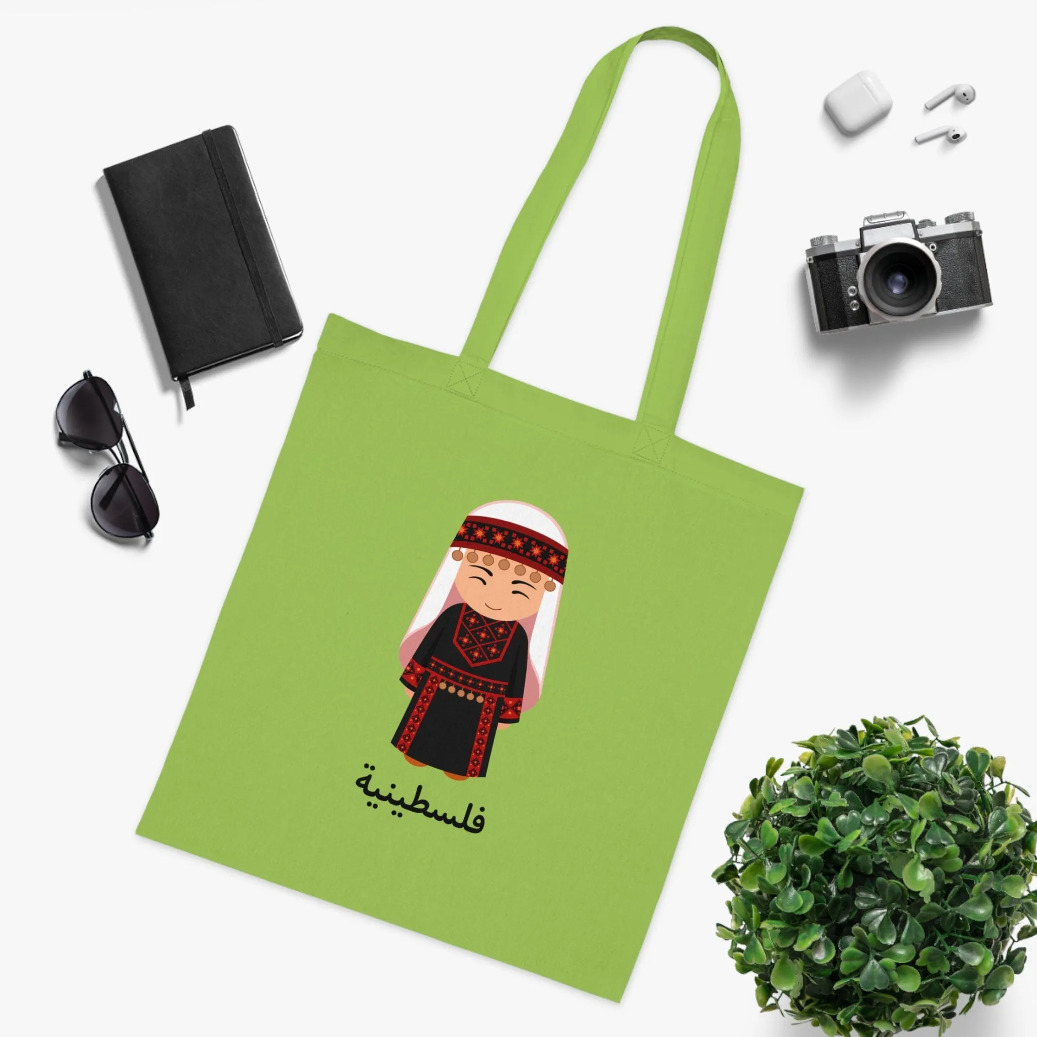 The Girl from Palestine Tote Bag