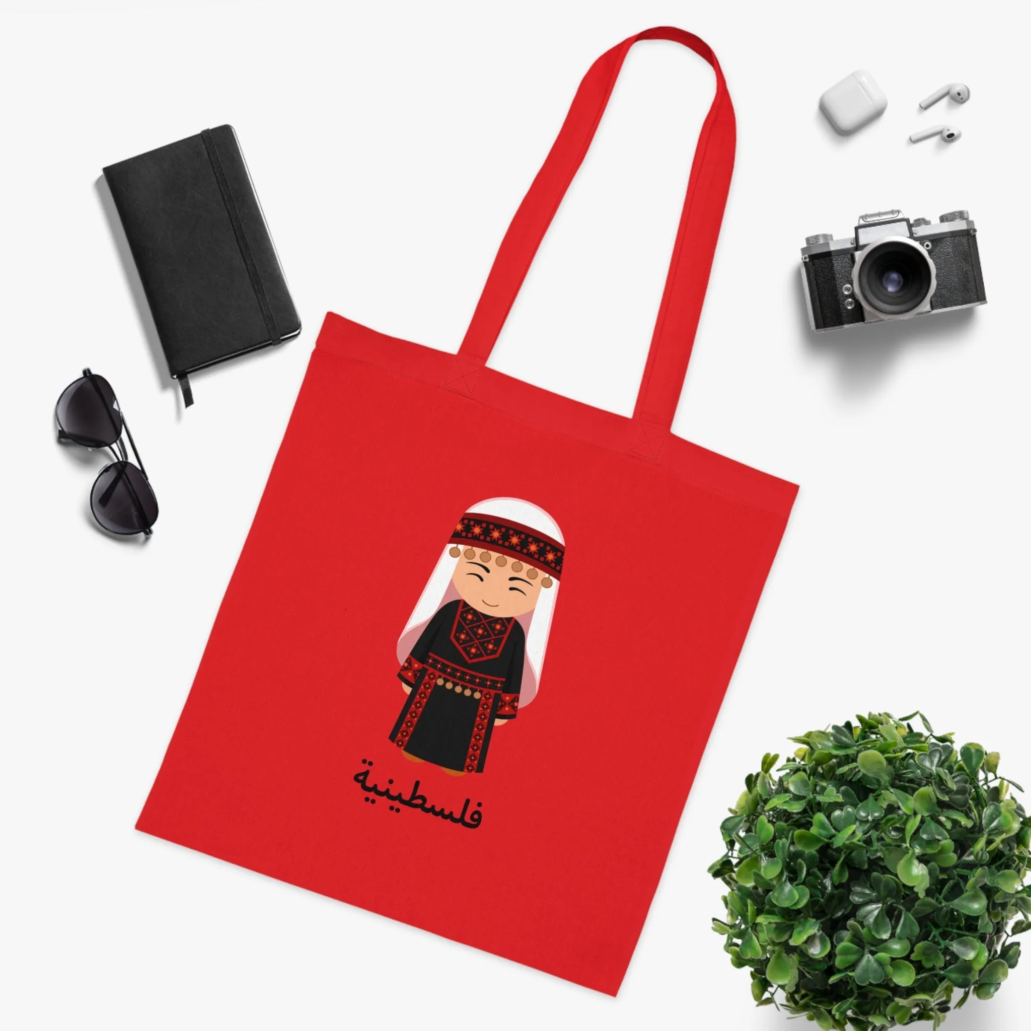 The Girl from Palestine Tote Bag