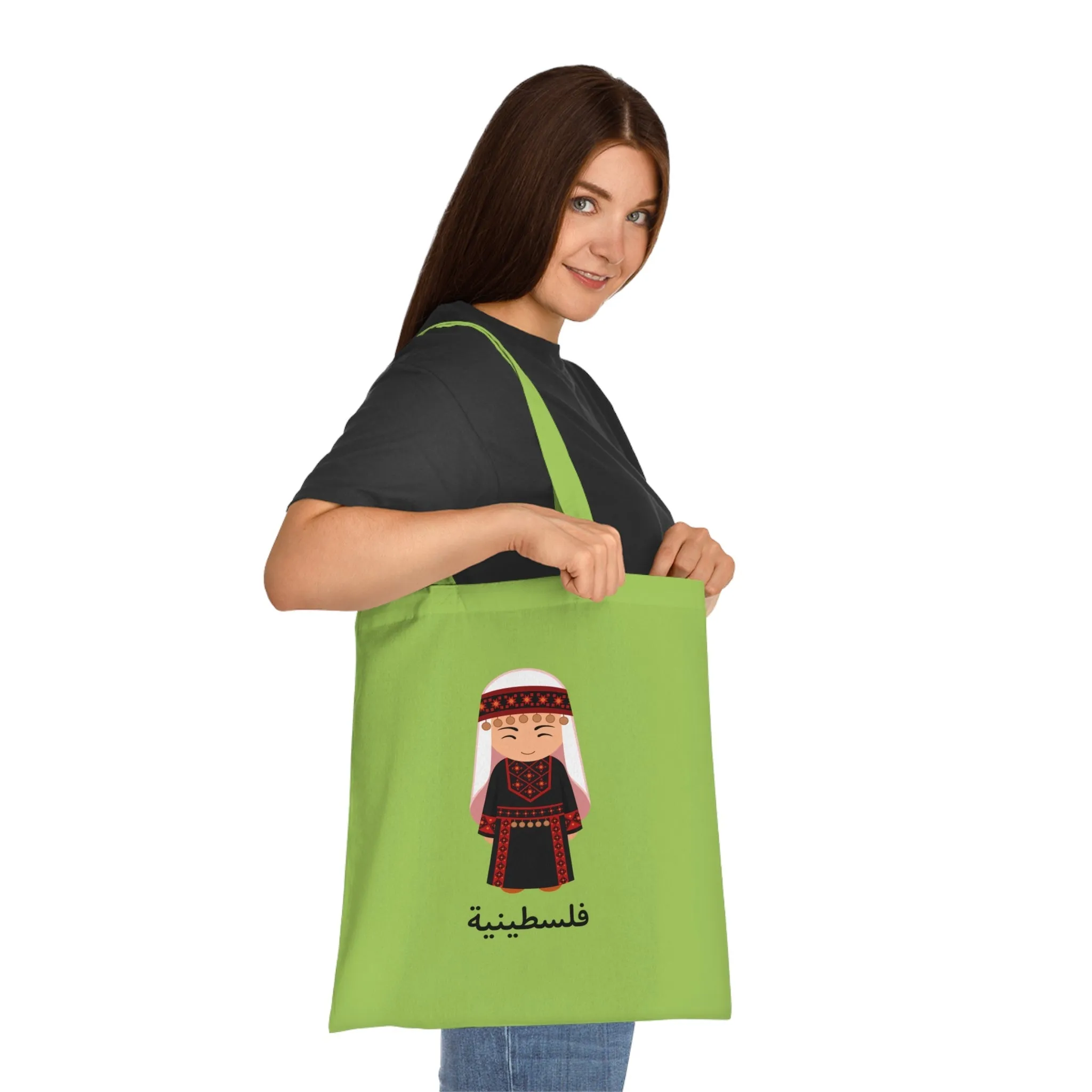 The Girl from Palestine Tote Bag