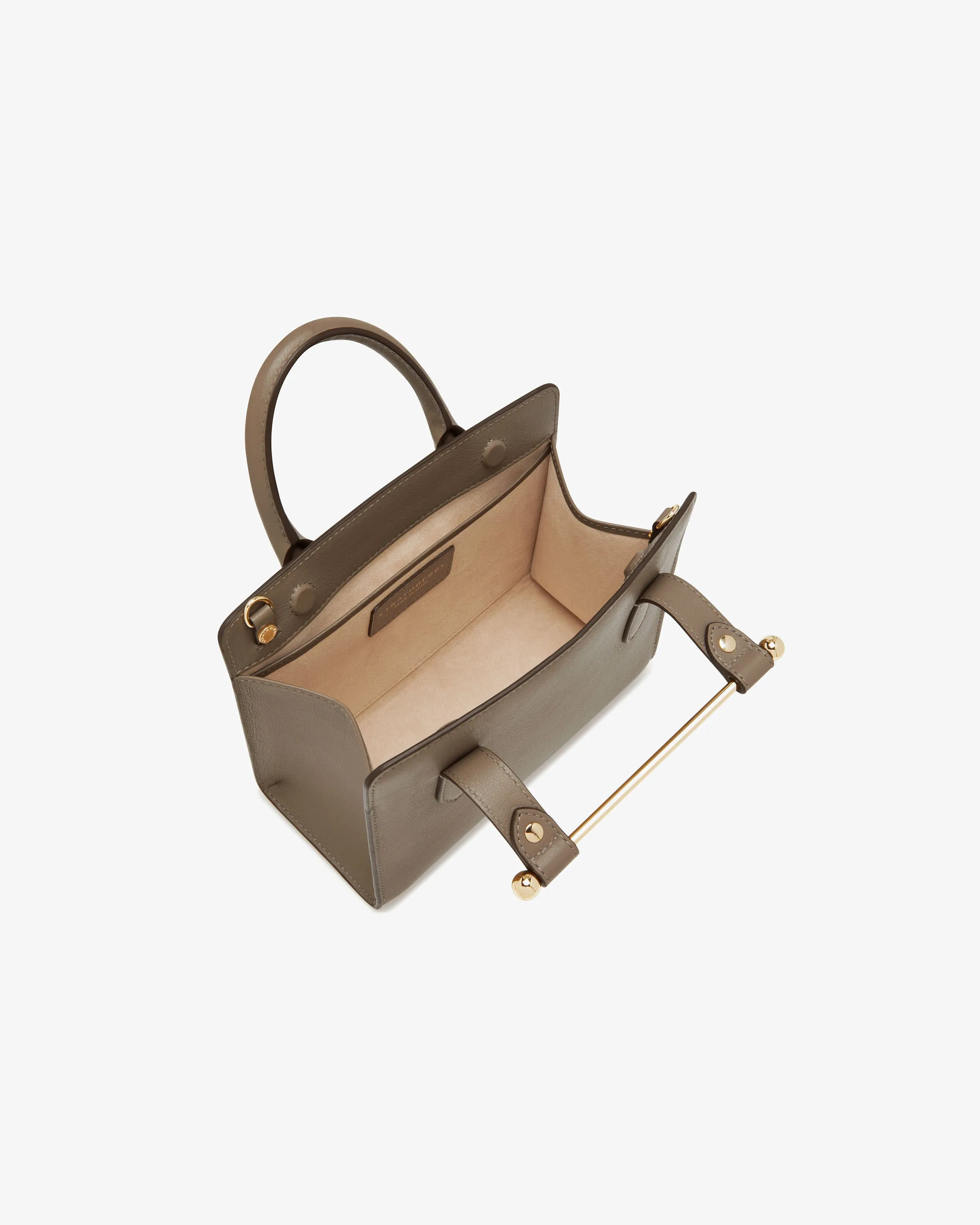The Strathberry Mini Tote - Taupe