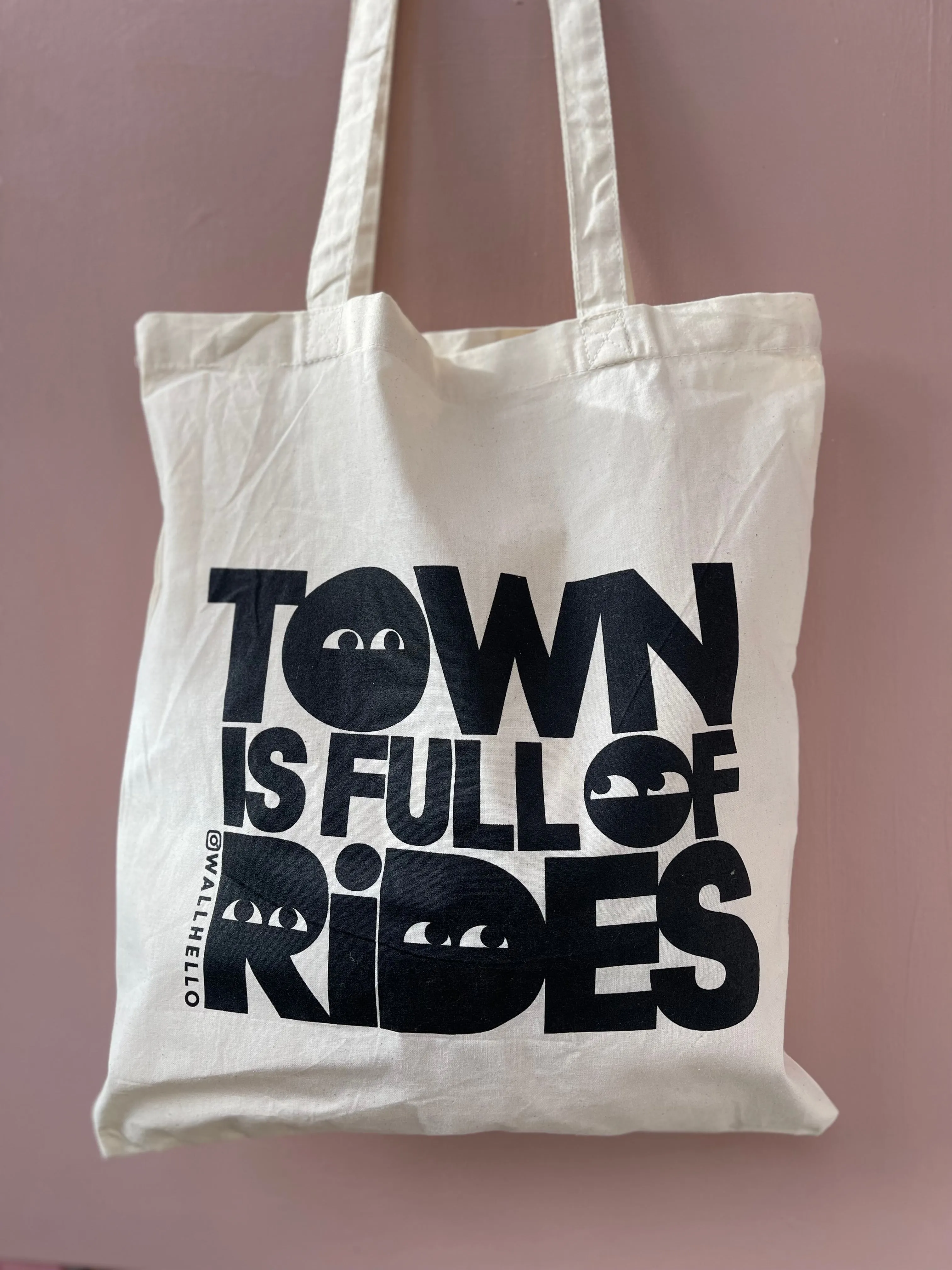 Town Is Full Of Rides Tote Bag