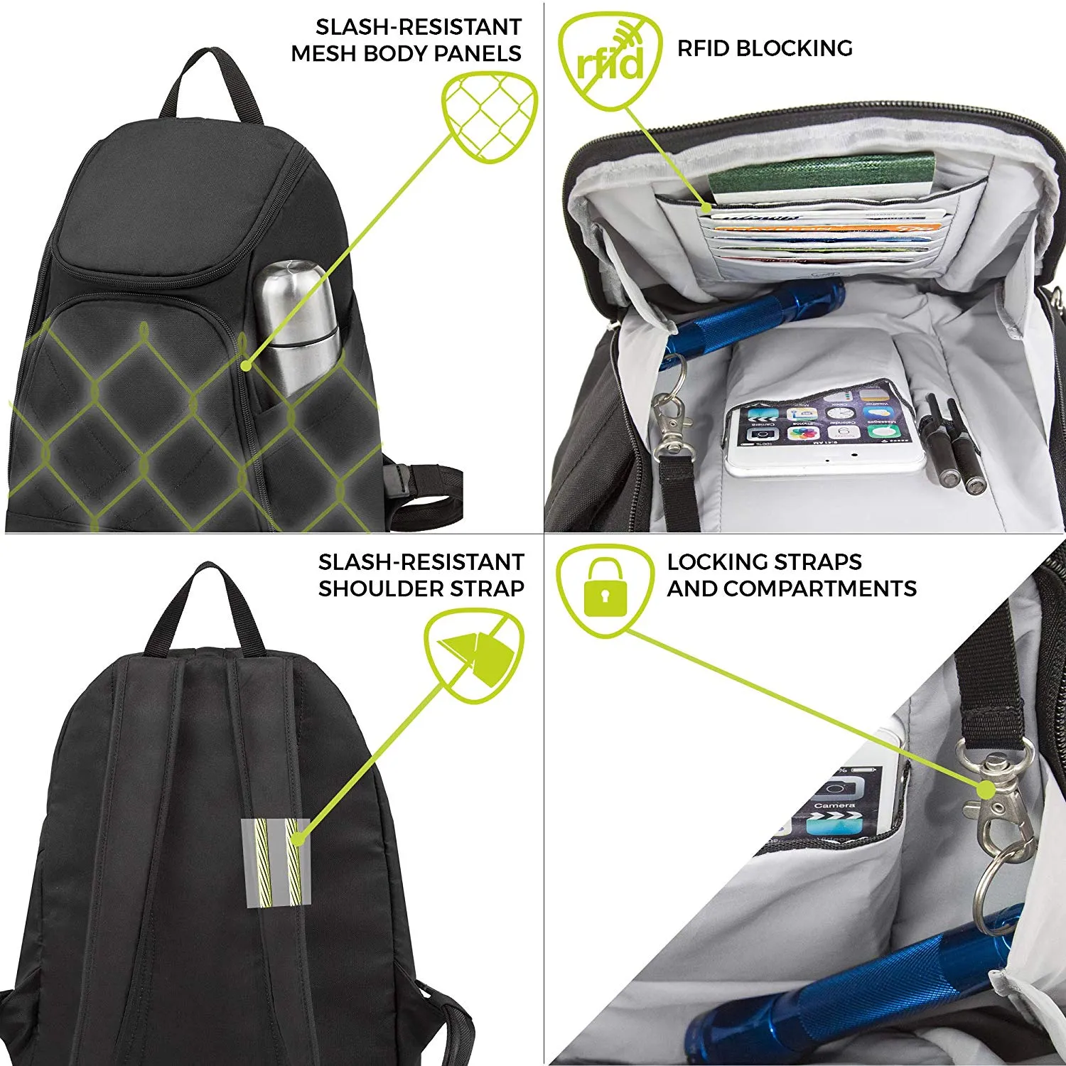 Travelon Anti Theft Classic Backpack