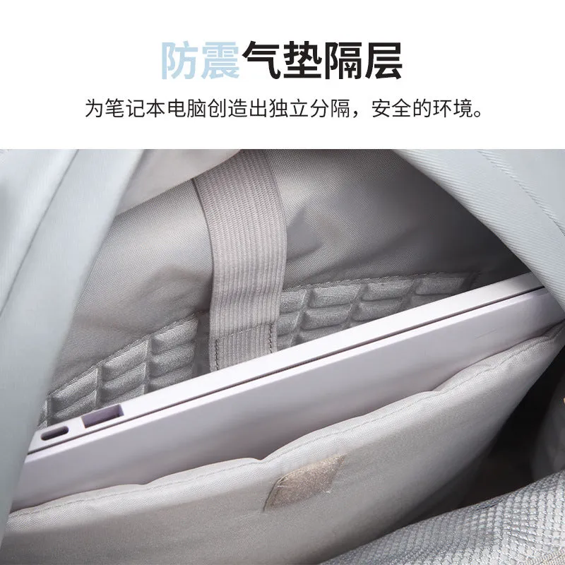 Women's Korean-Style Business Ins Large-Capacity Backpack Oxford Cloth Student Schoolbag All-Match Casual Fashion School